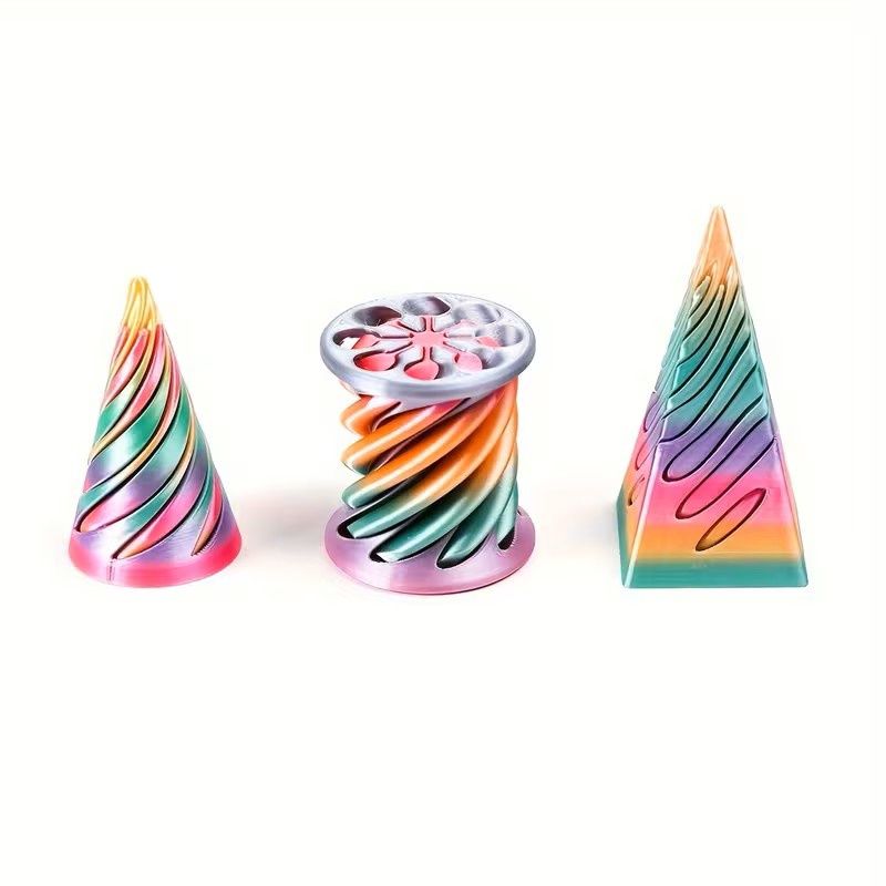 Cone Fidget  - Spiral Pyramid 3 D