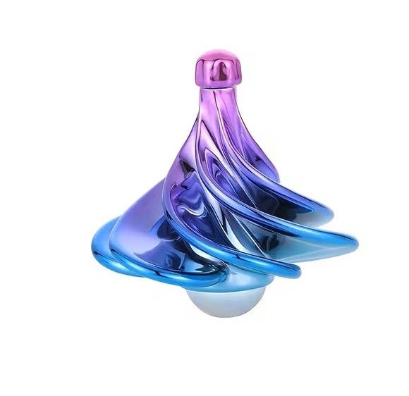Magnetic Spinning Toy Powered by Wind