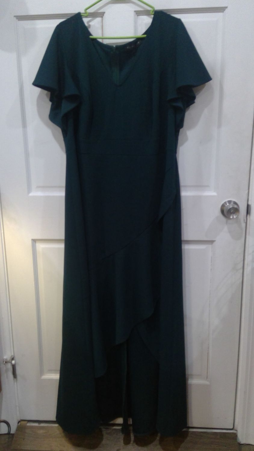 Elegant Hunter Green  Dress Size  20