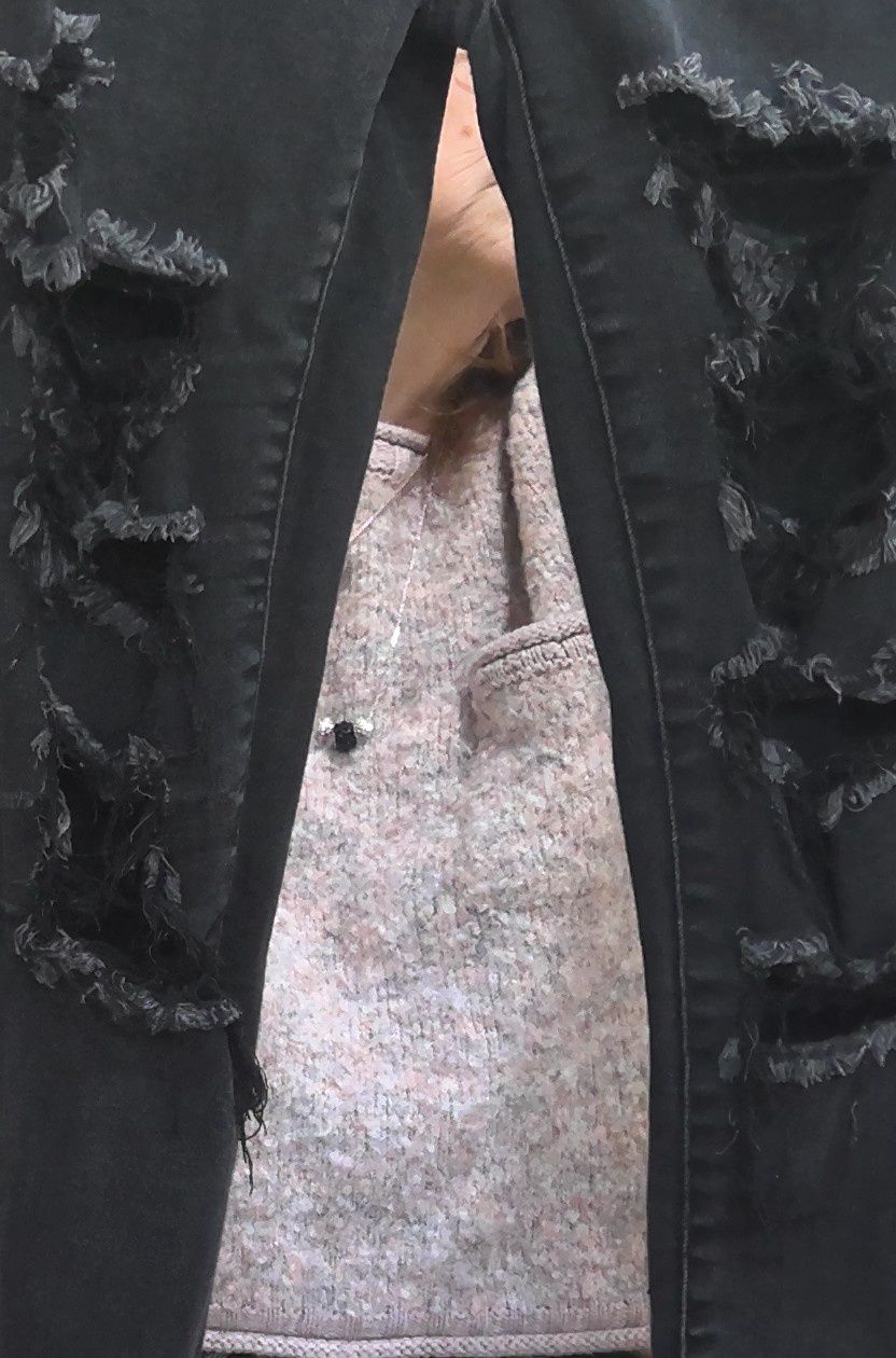 Womens American Distressed Skinny Jeans Next Level Stretch Size 4