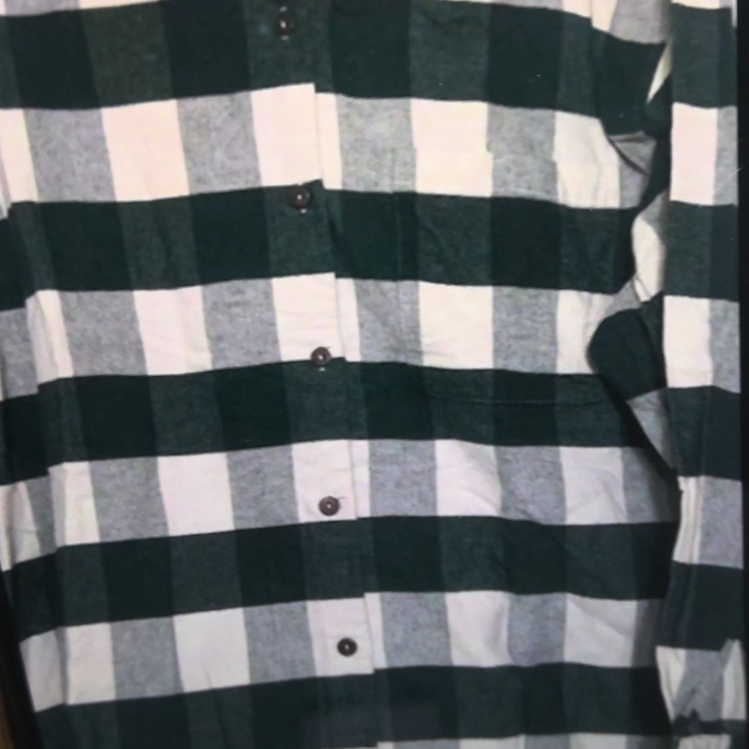 Newport News Yellow Flannel Plaid Shirt Size s