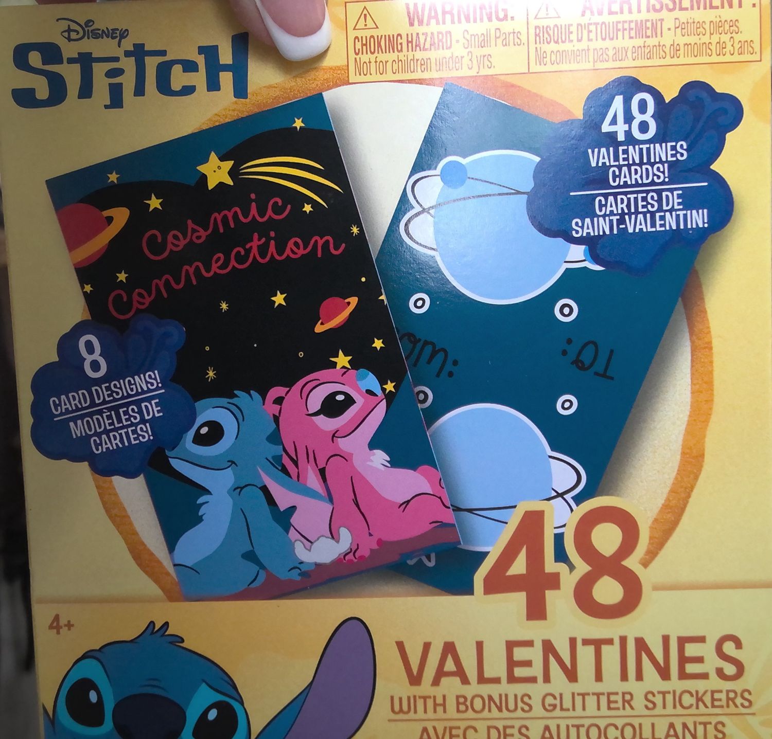Kids Valentines 48 Count in each box, Type: Stitch