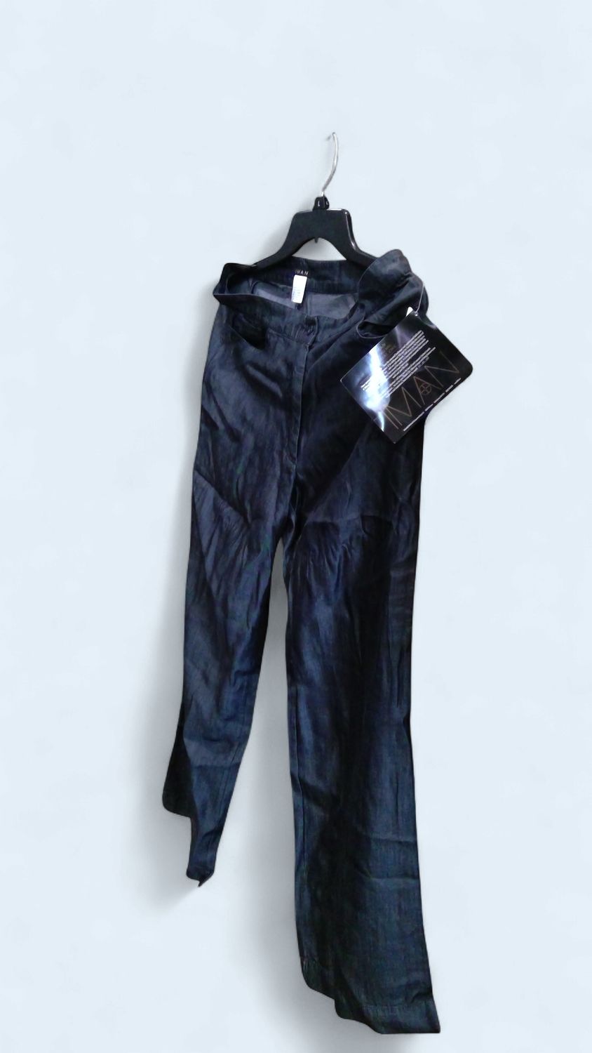 Iman gray wide leg pants size8