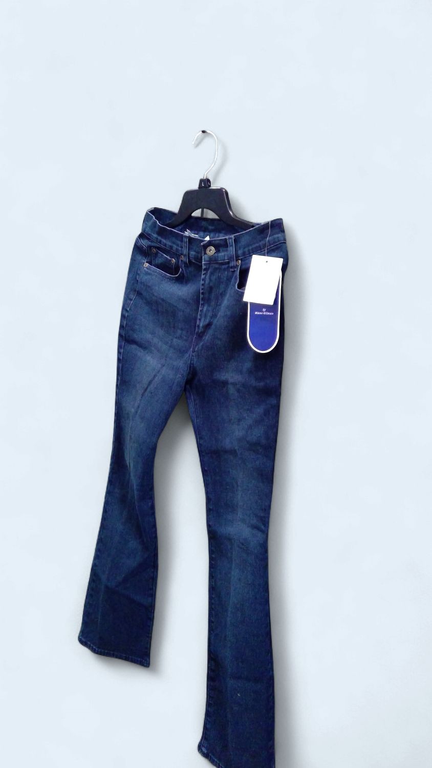 Diane Gilman size 8 dark blue  straight leg new