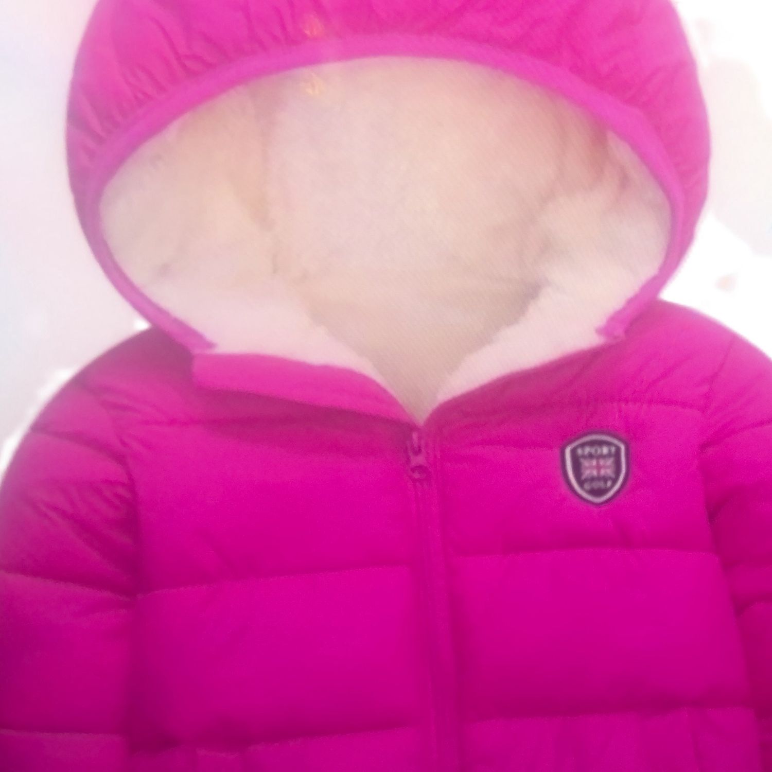 Sport Golf Pink Kids Coat 3t