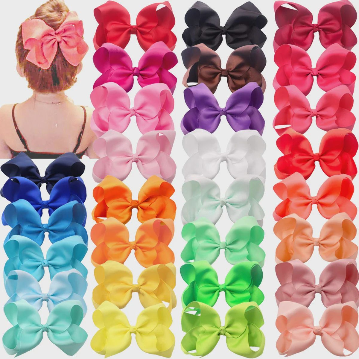 CÉLLOT Grosgrain Ribbon Hair Bow CÉLLOT Grosgrain Ribbon Hair Bow