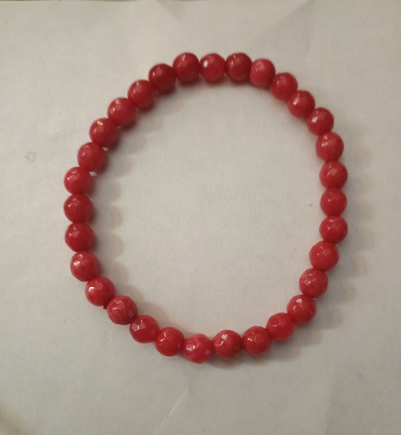 Red Agate Bracelet