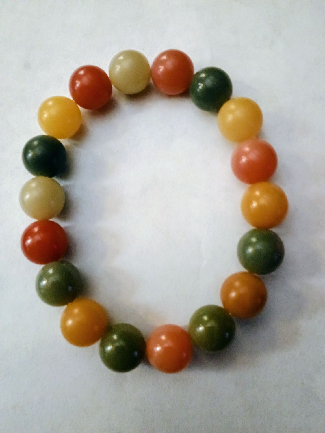 Multi-colored Agate Bracelet