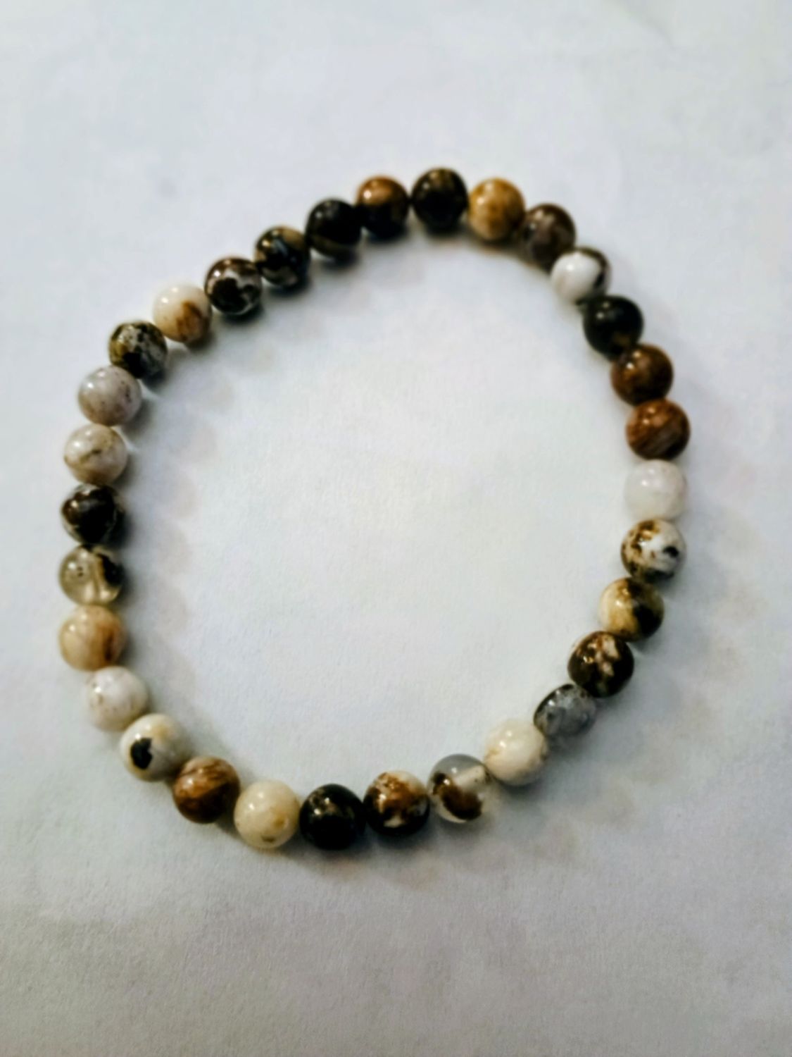 Chocolate Zebra Jasper Bracelet