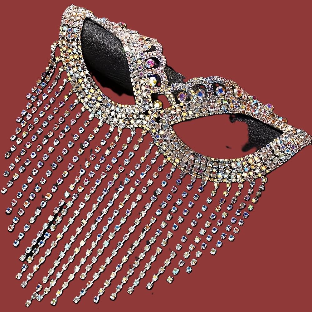 Popular Stylish Long Tassel Masquerade Mask