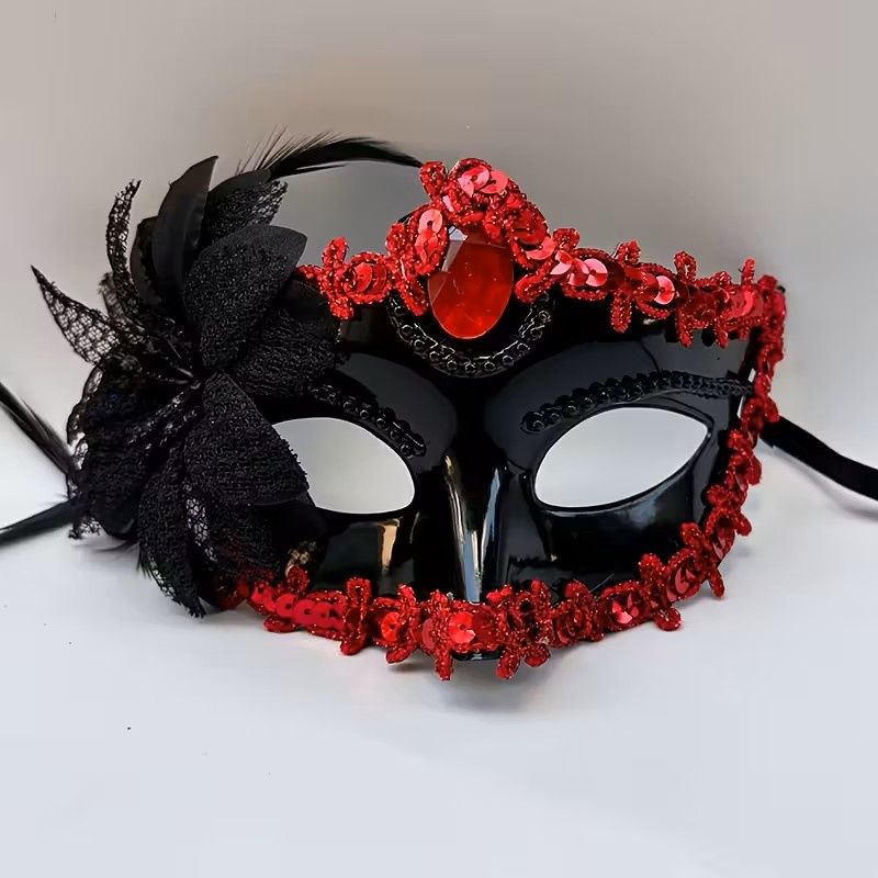 Vibrant Venetian Masquerade Mask