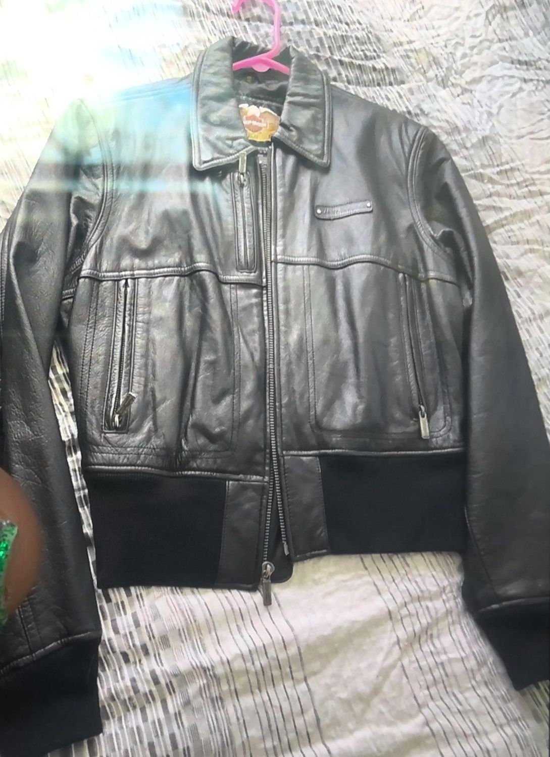 Womens Vintage Harley Davidson Leather Jacket Size s Womens Vintage Harley Davidson Leather Jacket Size s