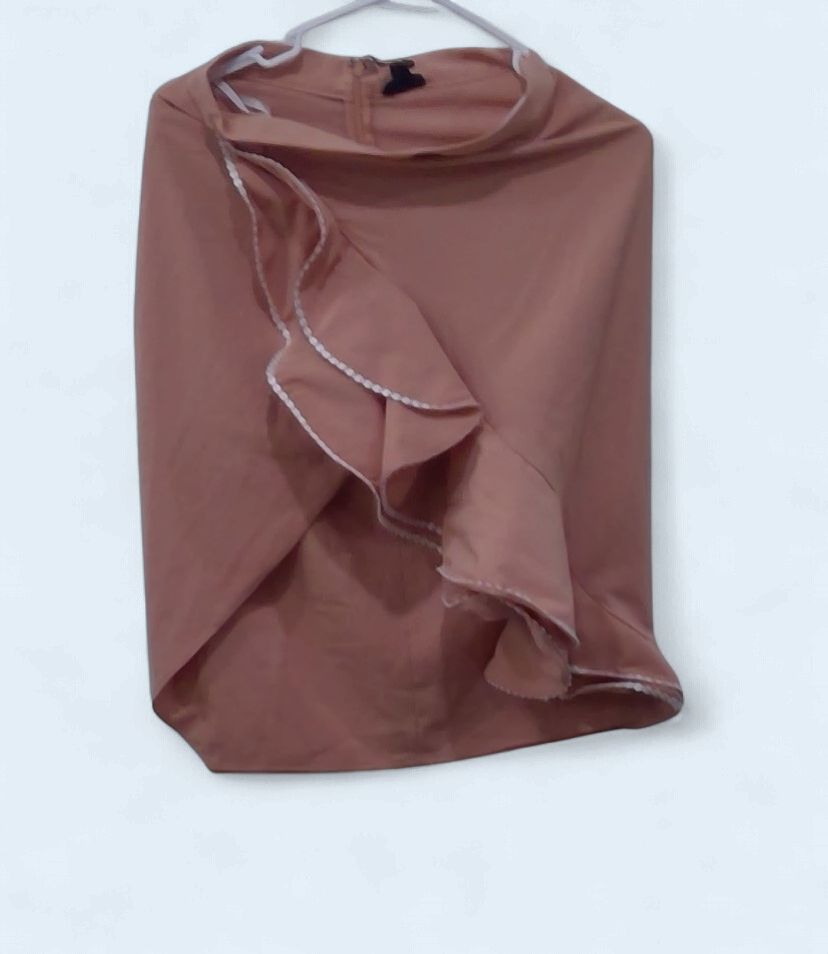 NBD wrap style mini skirt w/ ruffle edges size Small NBD wrap style mini skirt w/ ruffle edges size Small