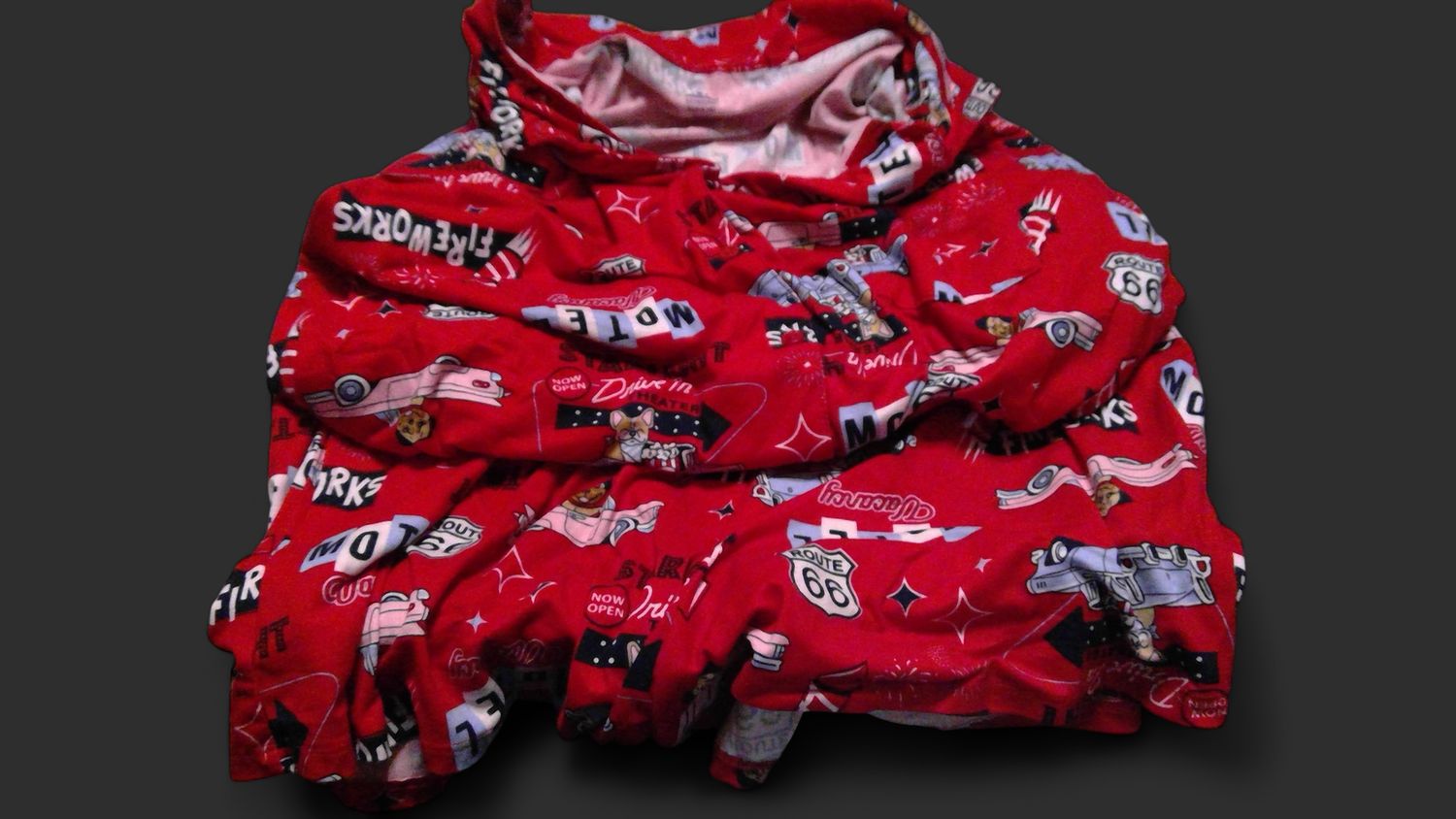 Celebration Patriotic PJ Shorts Set Red With Dogs Size XL Celebration Patriotic PJ Shorts Set Red With Dogs Size XL