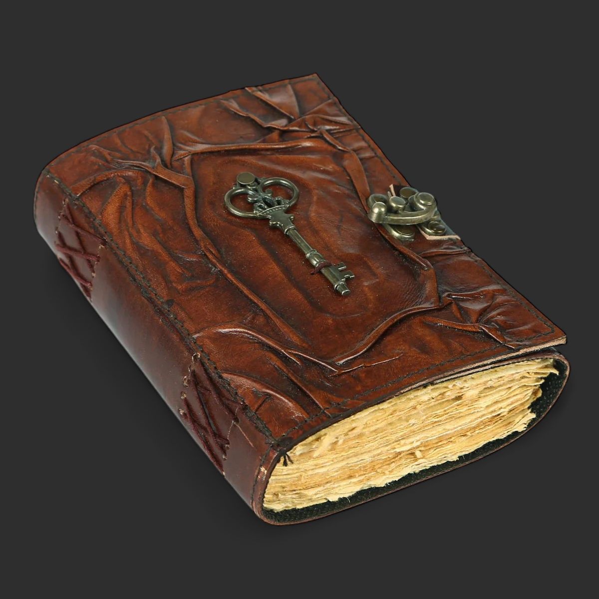 TUZECH Leather Bound Journal Book of Spells