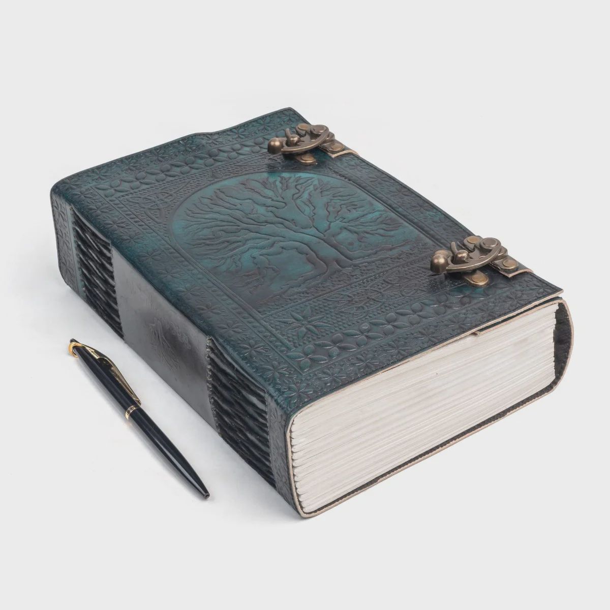 Tree of Life Embossed Leather Journal Tree of Life Embossed Leather Journal
