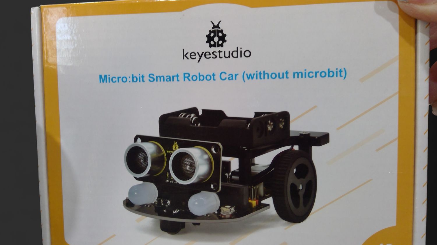 Keyestudio Micro bit v 2 robot starter kit car without microbit