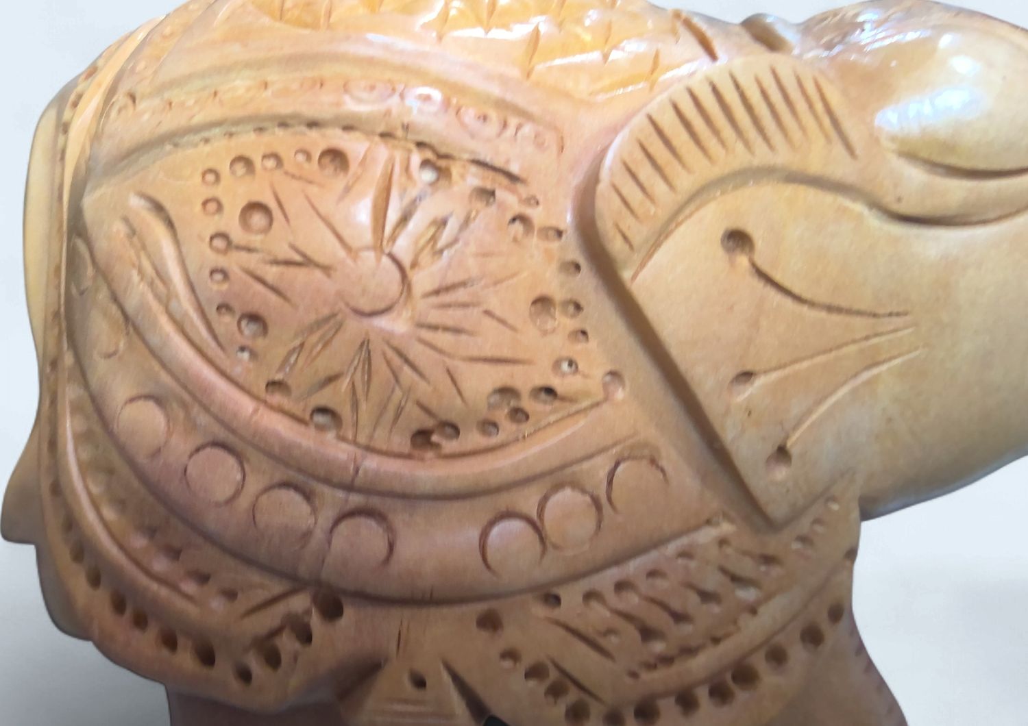 Brown Wooden elephant Brown Wooden elephant