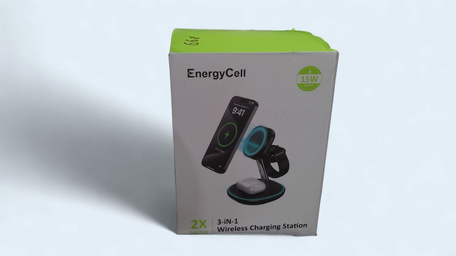 Wireless 3 In One Chagrging Station 2X faster Charging for Wireless Items