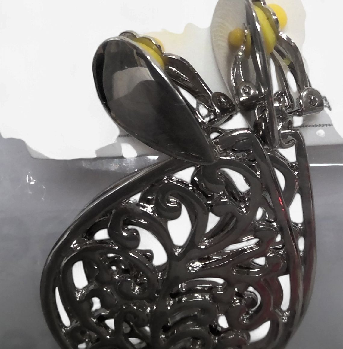 Silver Teardrop Earrings