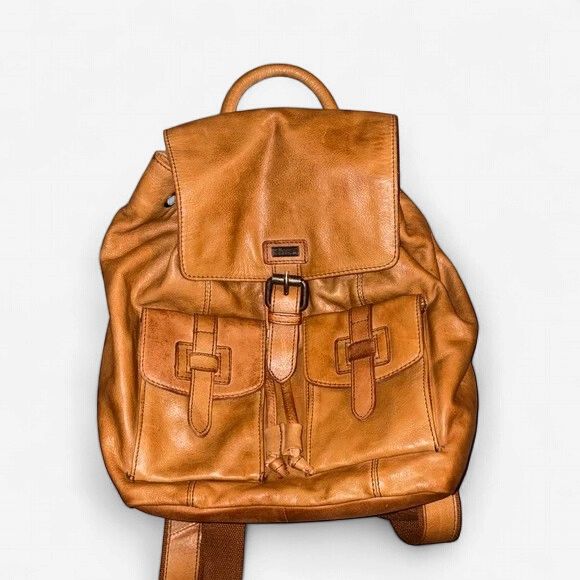Spikes &amp; Arrow brown Leather backpack purse