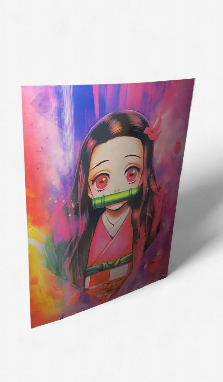 Demon Slayer 3D Holographic Print