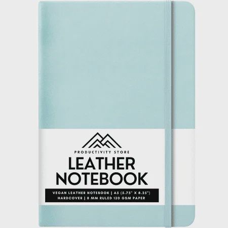 PRODUCTIVITY STORE Leather Notebook &amp; Journal