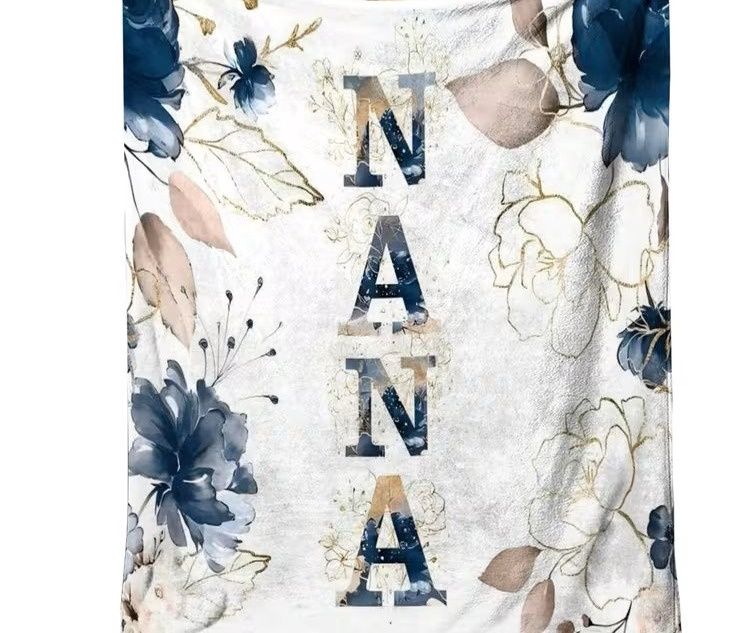 Nana Soft Warm Flannel Blanket