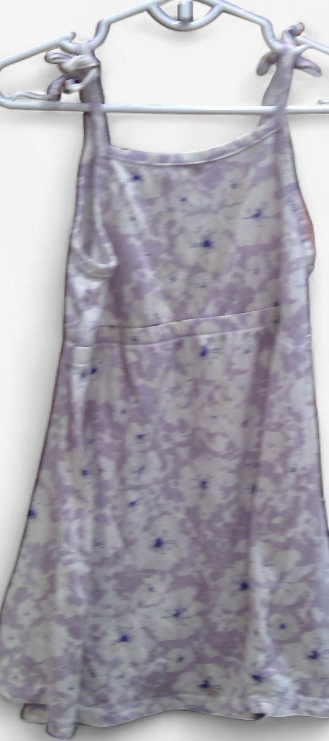 Old Navy Sun Dress Purple And White Flowers Size 4 t