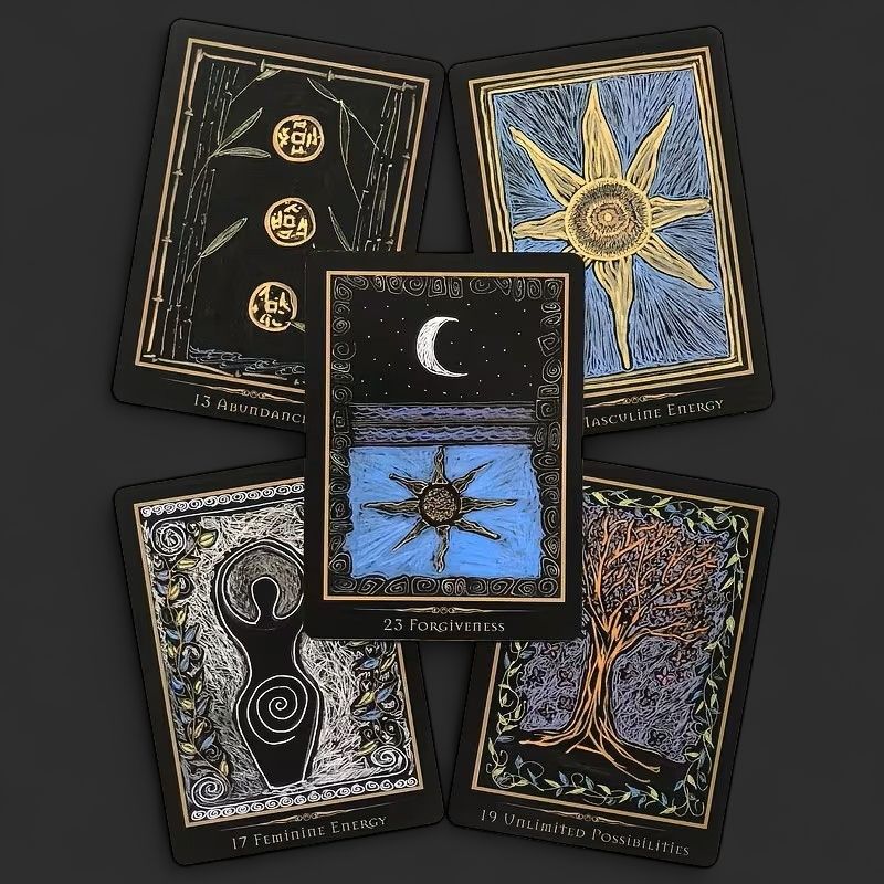 Shamanic Healing Oracle Cards Divination Deck Shamanic Healing Oracle Cards Divination Deck