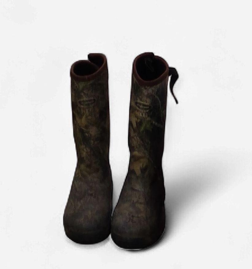 Camo Boots Size  8 to 10