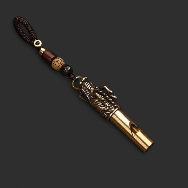 Durable Brass Outdoor Survival Whistle