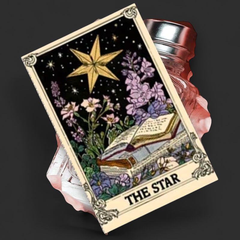12pcs 3.2x5 Inch Notebooks - Tarot-Inspired Mystical Designs