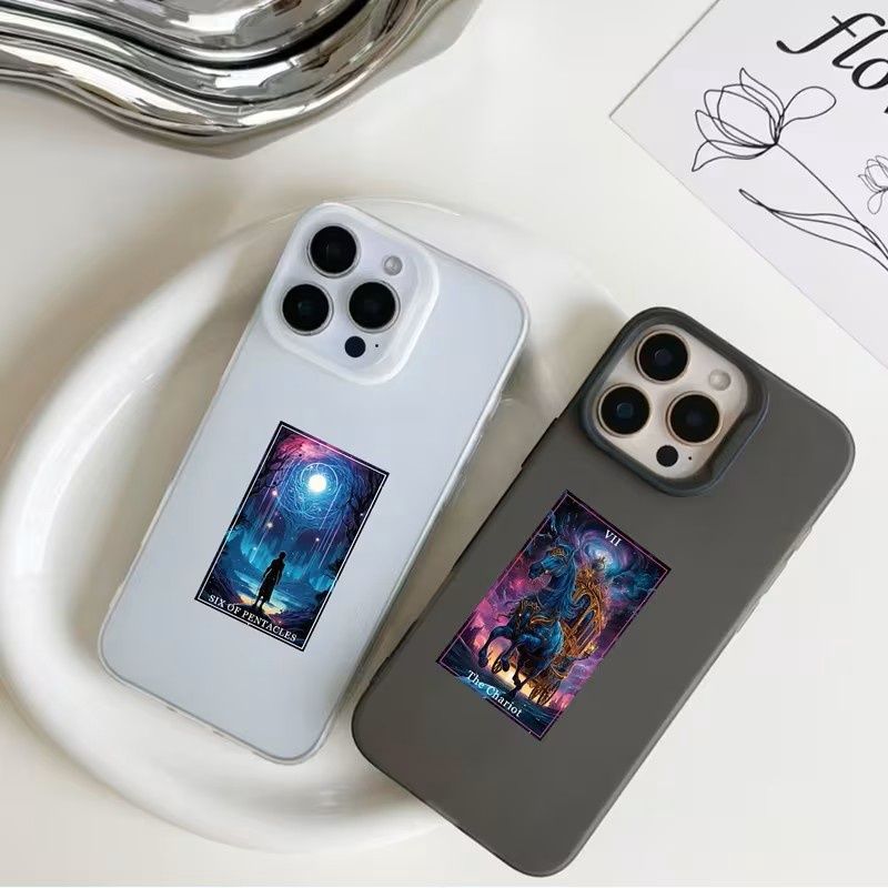 78pcs, Tarot Mystery Fantasy Card Graffiti Stickers 78pcs, Tarot Mystery Fantasy Card Graffiti Stickers