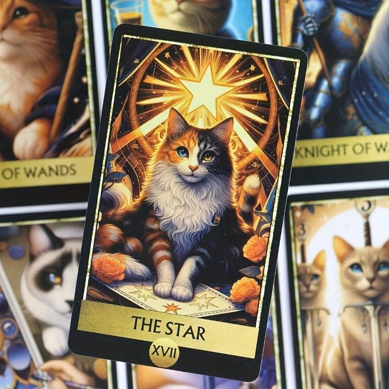 Whimsical Cat Cards Deck Cards