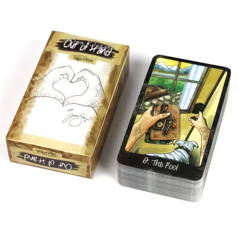 Boo Tarot Card Out of Hand