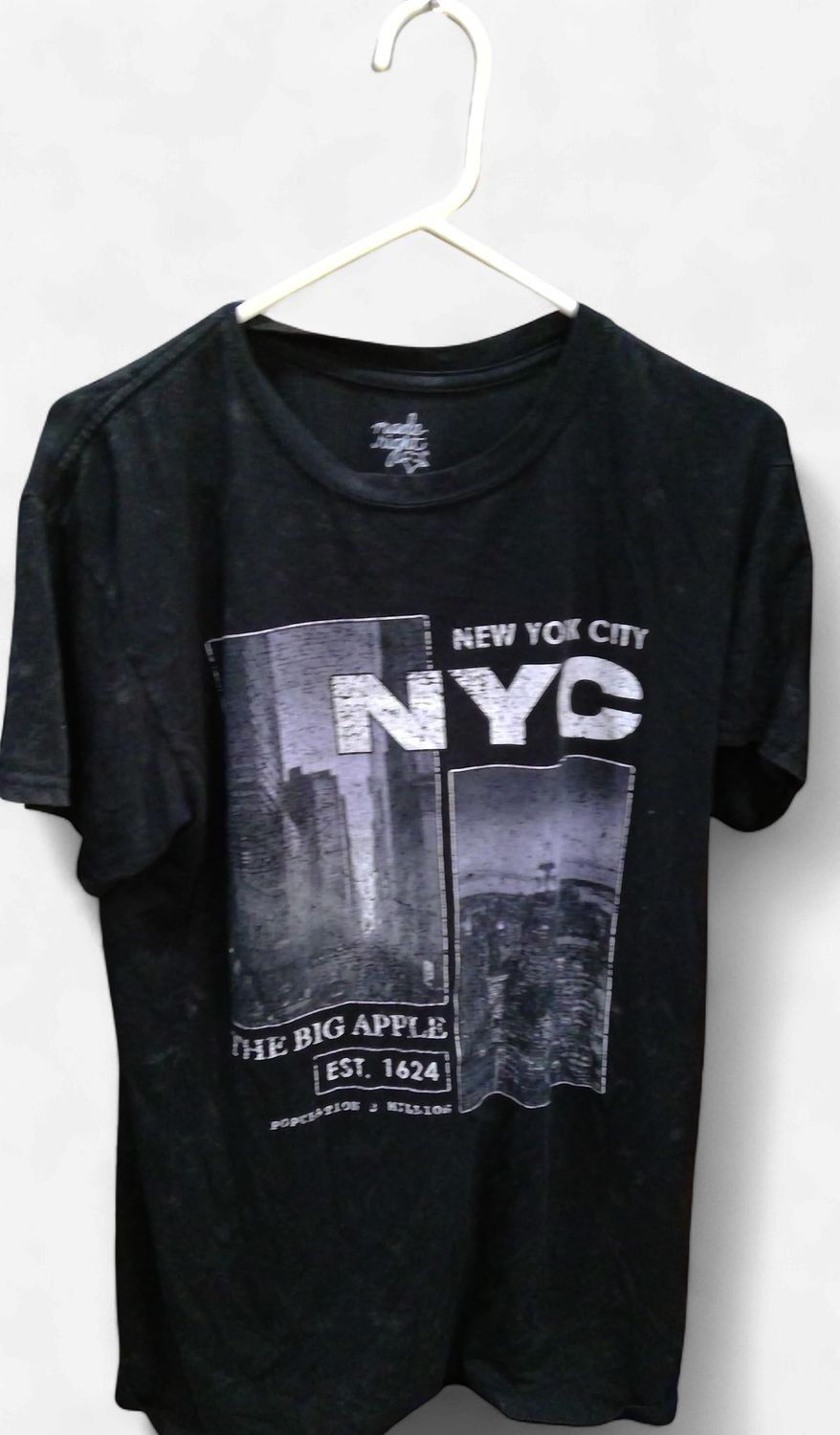 Made Right  Black New York Shirt Size S