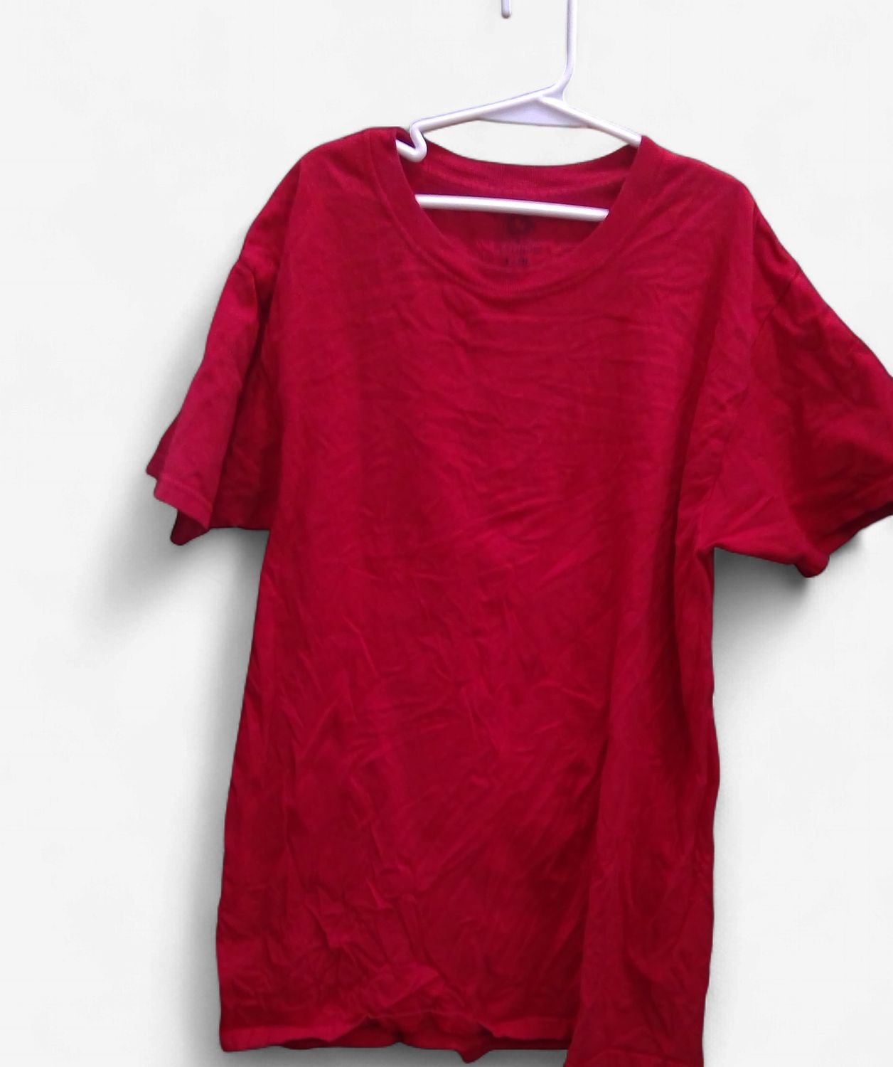 Fruit Of The Loom Platinum Red Shirt Size S
