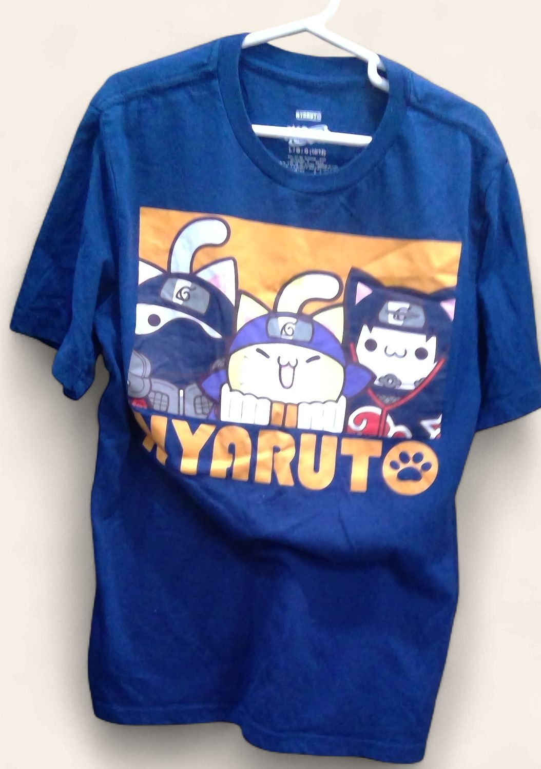 Naruto Blue Shirt Size l Naruto Blue Shirt Size l