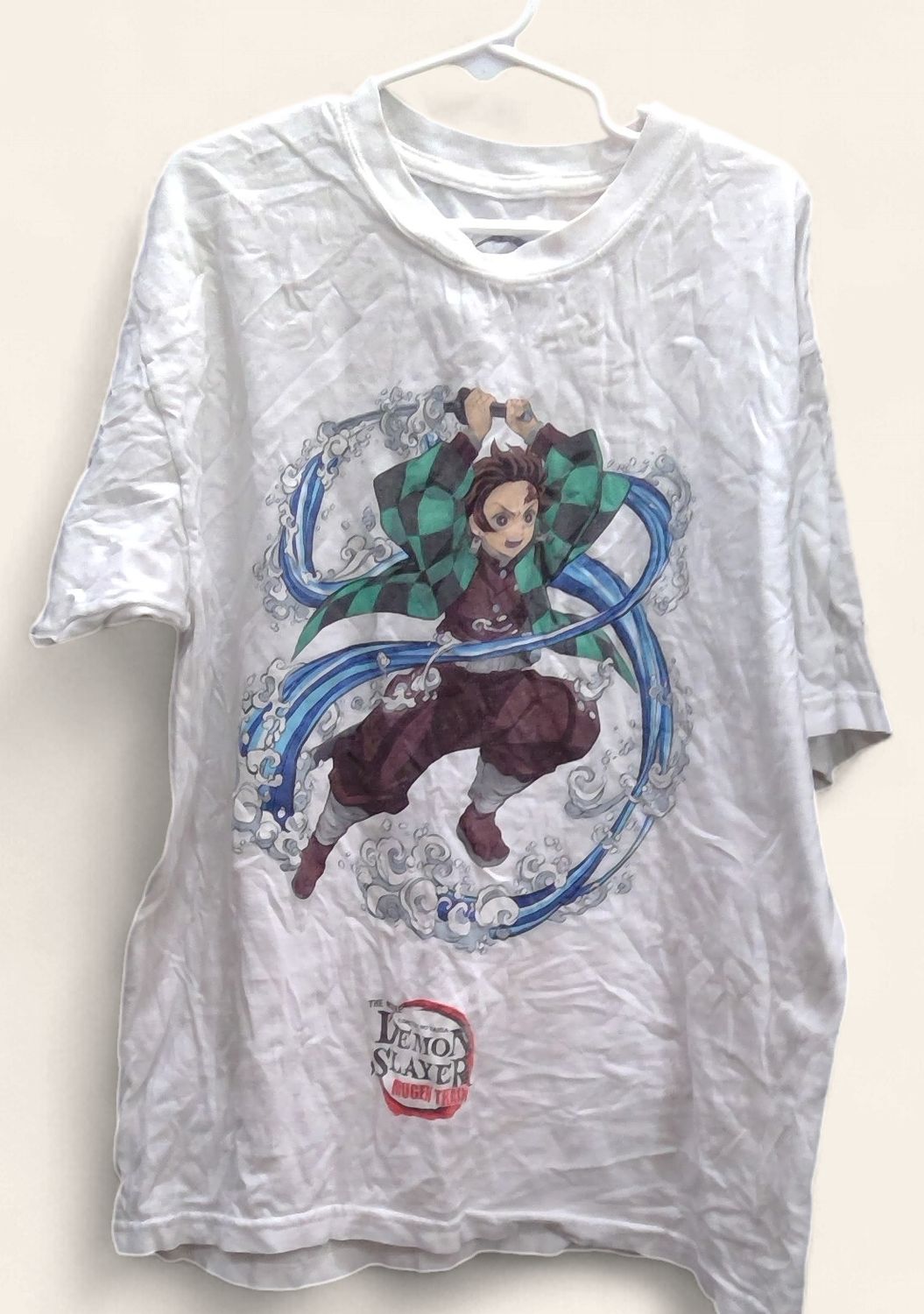 Demon Slayer White Shirt Size L Demon Slayer White Shirt Size L