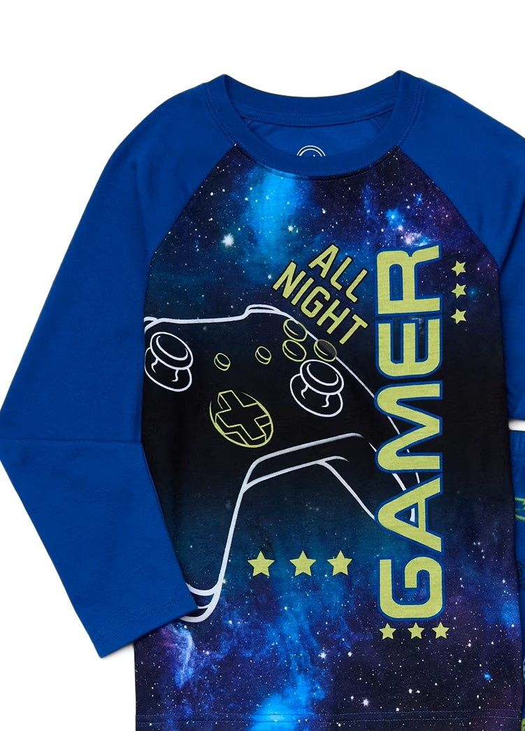 Wonder Nation All night Gamer Sleep Shirt SIze xxl Wonder Nation All night Gamer Sleep Shirt SIze xxl