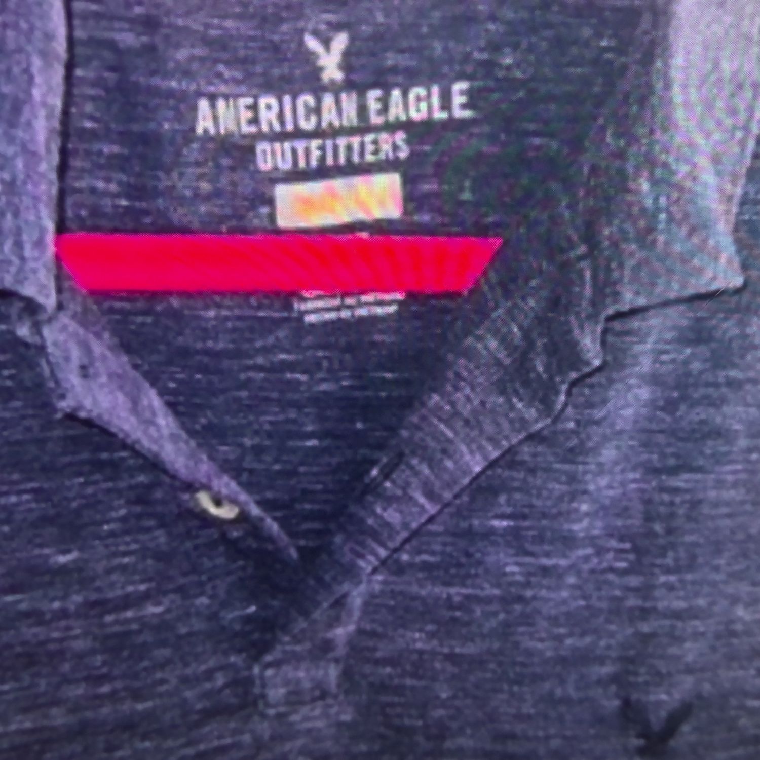 American Eagle Outfitters Blue  Core Flex Shirt Size xs