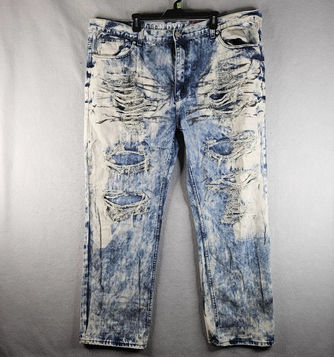 Lion Dynasty Distressed Jeans SIze 14 Lion Dynasty Distressed Jeans SIze 14