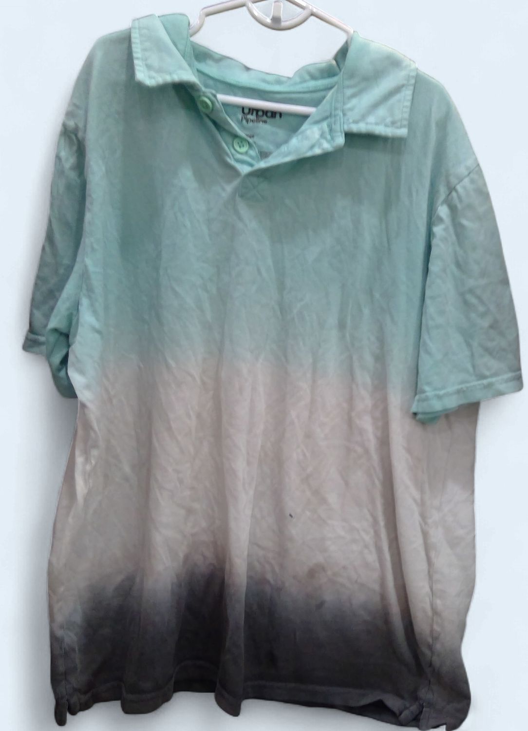 Urban Pipeline  Green White Black Shirt Size l