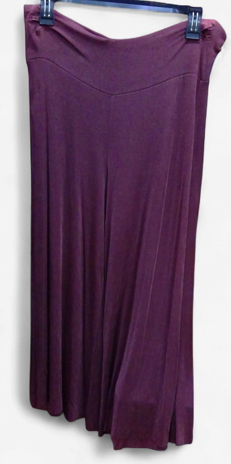 White Stag Maroon Wide Leg Pants Size l