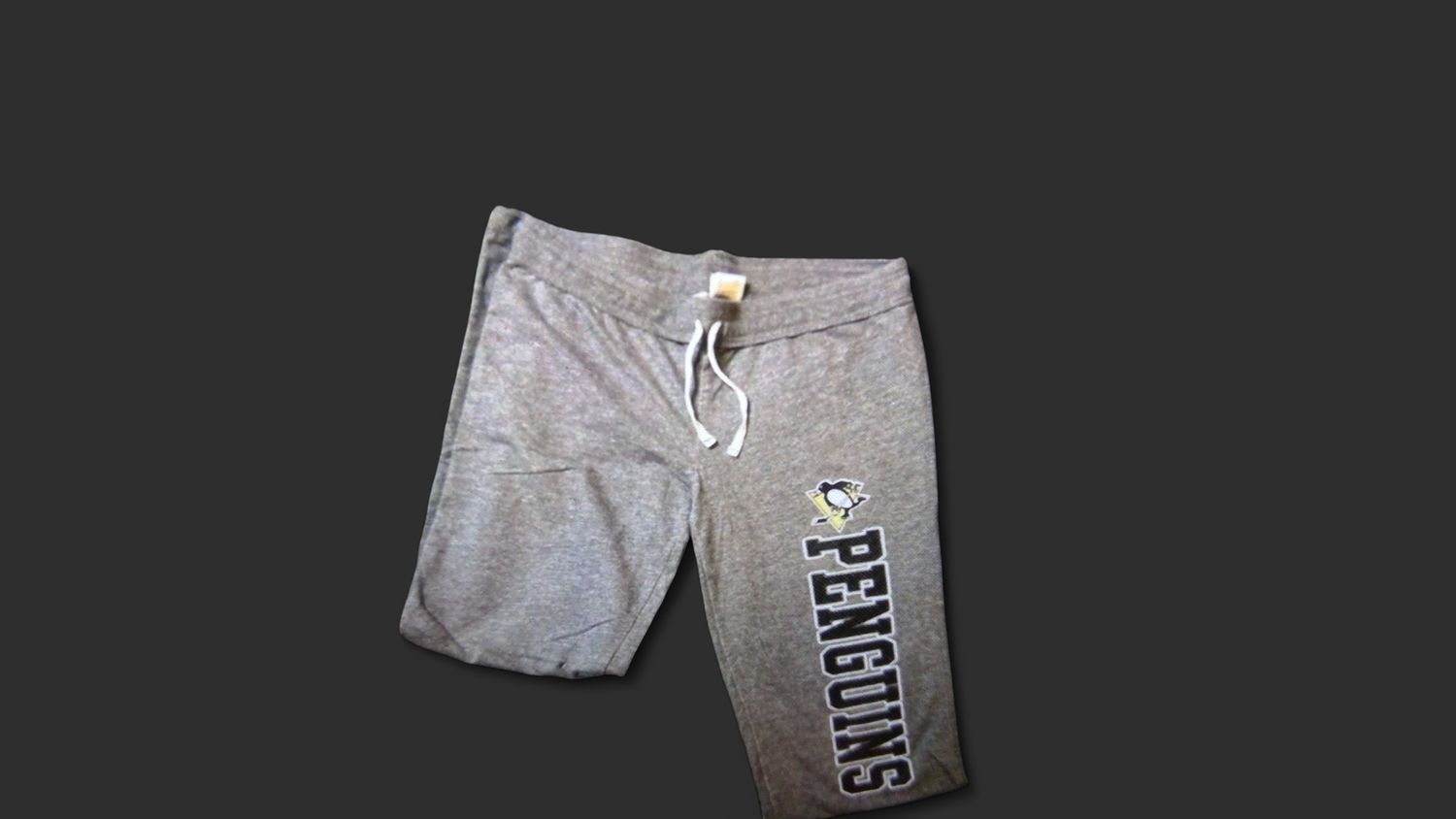 Gray Pittsburgh Penguins Women  Sport Sweatpants size Large