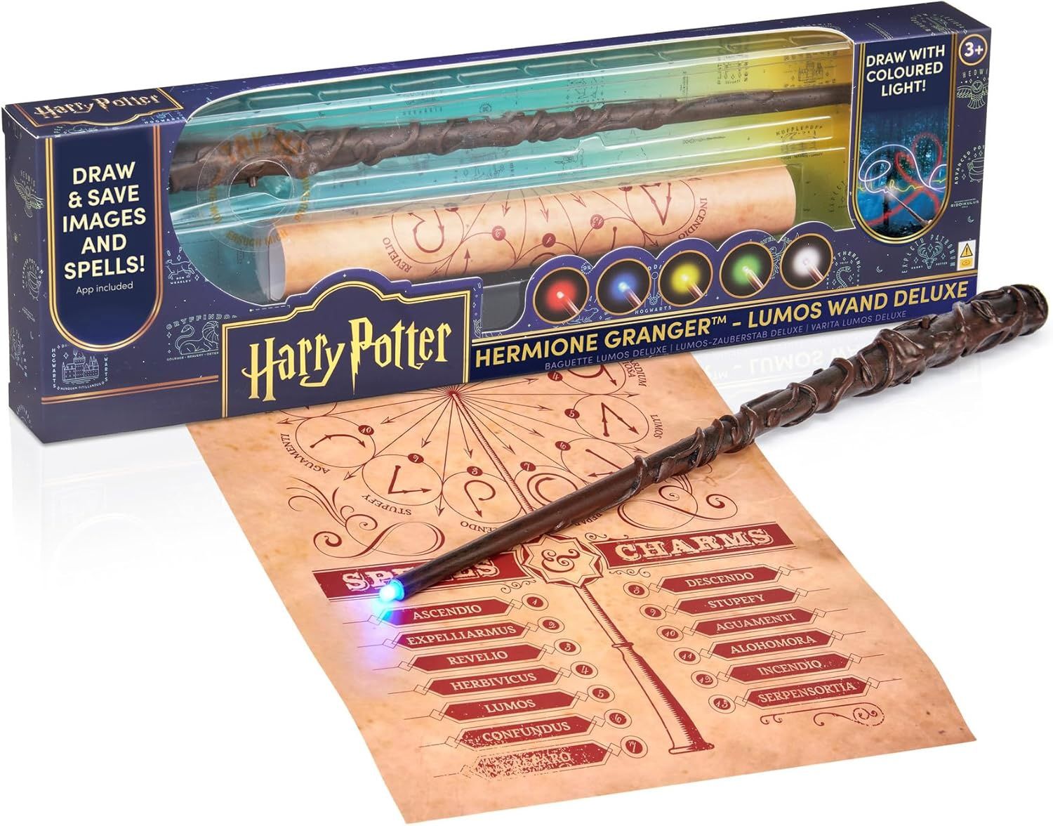 Harry Potter Hermione Lumos Wand Deluxe