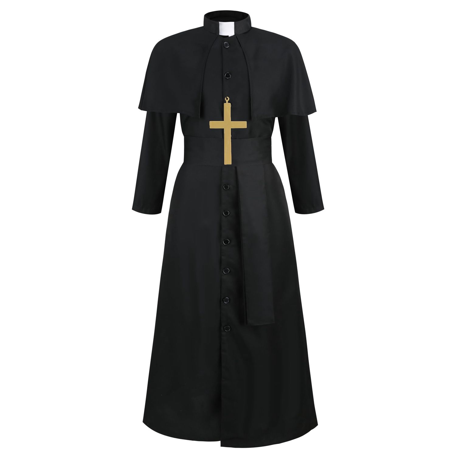 Colorful House Clergy Robe Adult Priest Costume - Medium