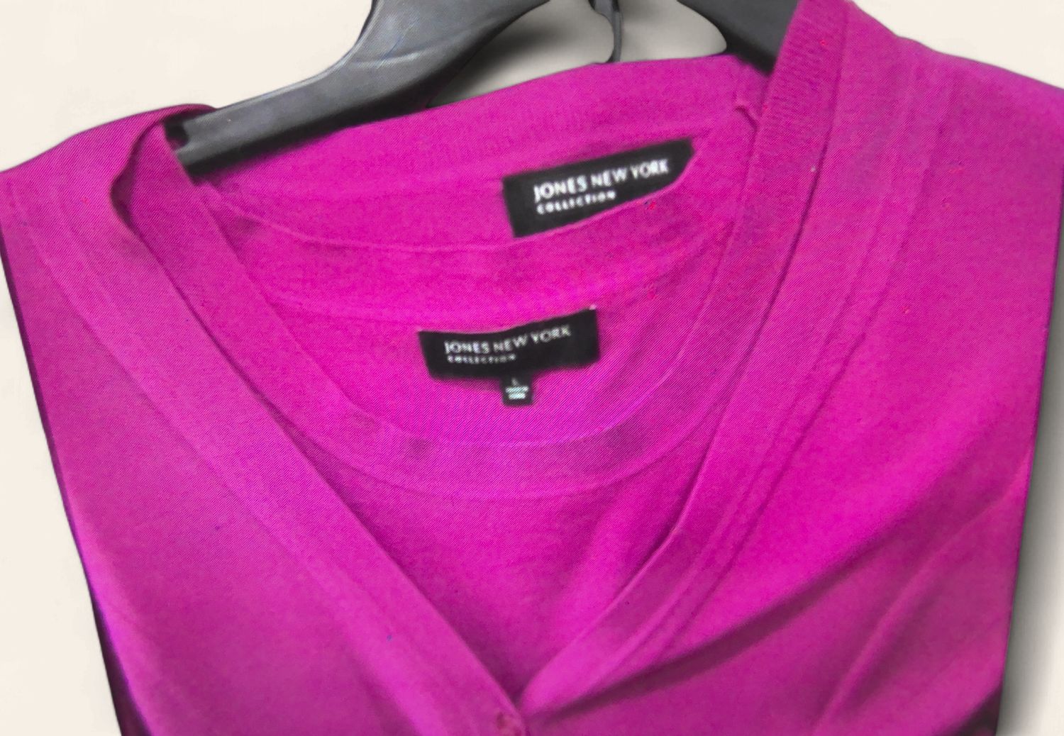 Jones New York Hot Pink Sweater 2piece Size l