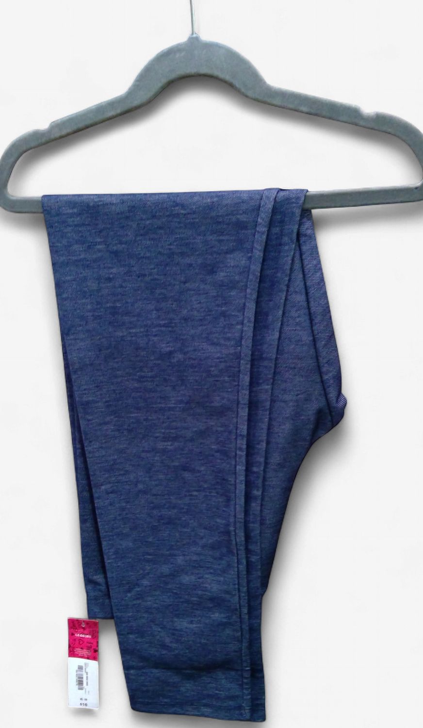 New Total Girl Blue Heathered  Leggings Size 16